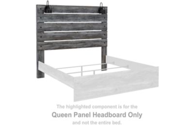 Baystorm - Panel Headboard With Sconce Lights For Cheap