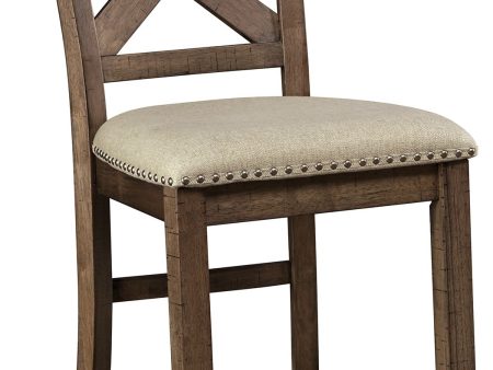 Moriville - Beige - Upholstered Barstool (Set of 2) Fashion