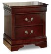 Alisdair - Reddish Brown - Two Drawer Night Stand Hot on Sale