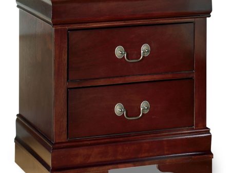 Alisdair - Reddish Brown - Two Drawer Night Stand Hot on Sale