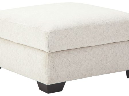 Cambri - Snow - Ottoman With Storage Supply