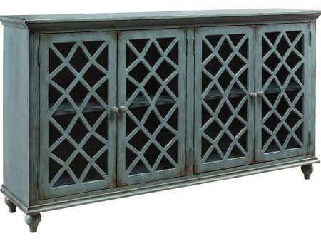 Mirimyn - Antique Teal - Accent Cabinet - Vintage Finish on Sale