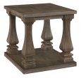 Johnelle - Gray - Rectangular End Table Online