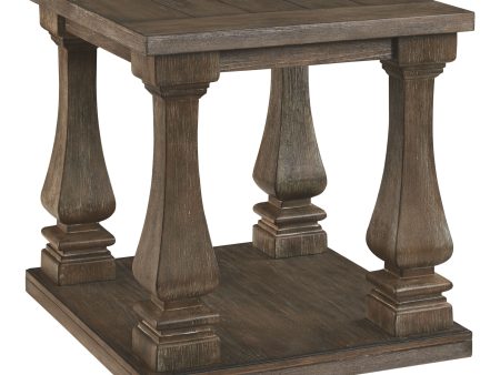 Johnelle - Gray - Rectangular End Table Online