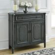 Madison Park - 1 Drawer 2 Door Accent Cabinet - Dark Gray Supply