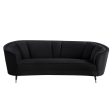 Achim - Sofa - Black Velvet Online