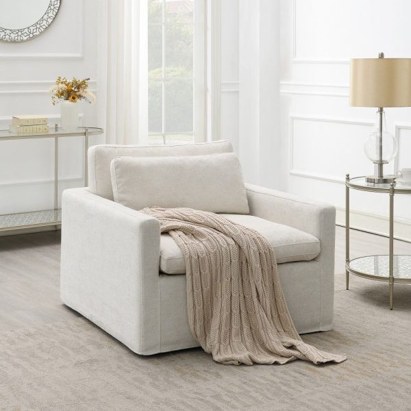 Frederick - Swivel Chair With Pillow Supply