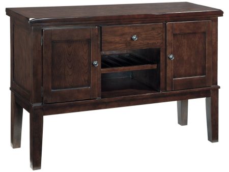 Haddigan - Dark Brown - Dining Room Server For Cheap