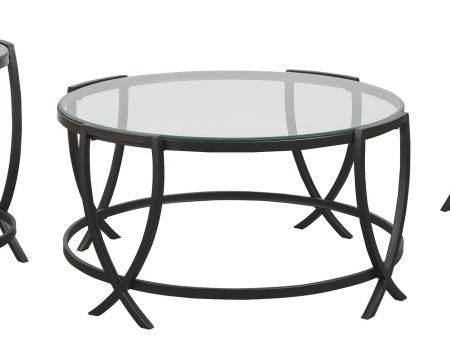 Tarrin - Black - Occasional Table Set (Set of 3) Sale