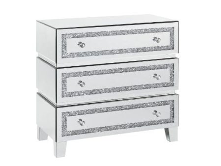 Noor - Cabinet - Mirrored & Faux Diamonds Sale