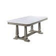 Zumala - Dining Table - Marble & Weathered Oak Finish Online Hot Sale