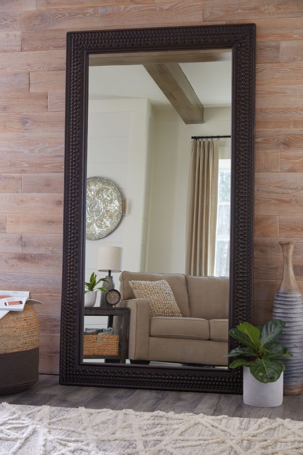 Balintmore - Dark Brown - Floor Mirror Discount