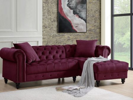 Adnelis - Sectional Sofa w 2 Pillows Discount