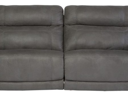 Austere - Gray - 2 Seat Reclining Sofa Online