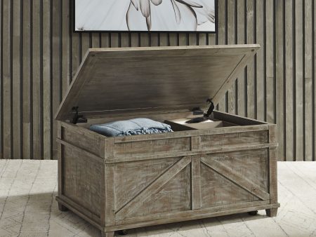 Parkland Falls - Storage Trunk - Light Brown For Cheap