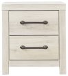 Cambeck - Whitewash - Two Drawer Night Stand Hot on Sale