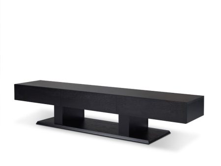 Follian - TV Stand - Black Cheap