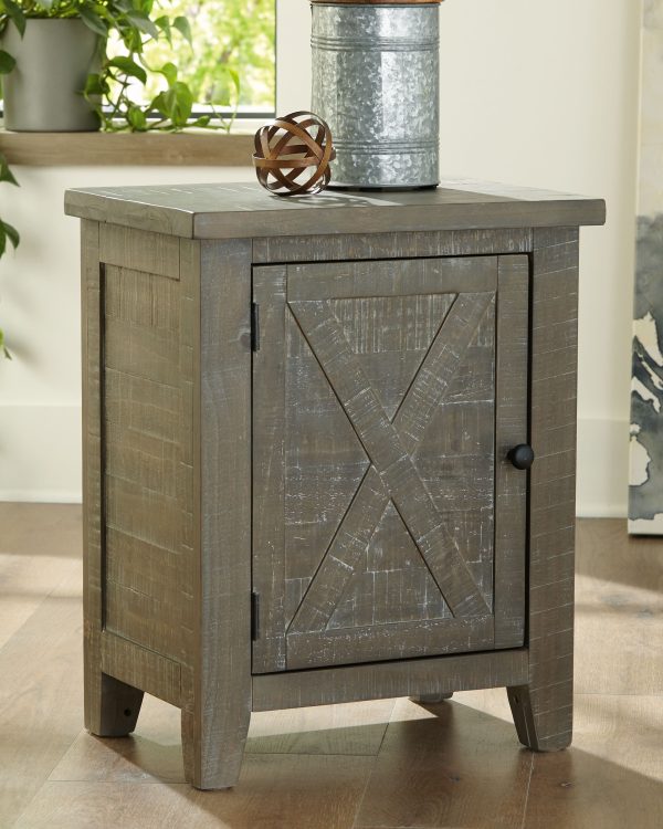 Pierston - Gray - Accent Cabinet Hot on Sale