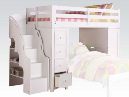 Freya - Loft Bed - White Online Sale