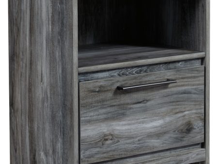 Baystorm - Gray - One Drawer Night Stand Online Sale