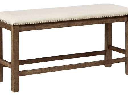 Moriville - Beige - Double UPH Bench Online Hot Sale