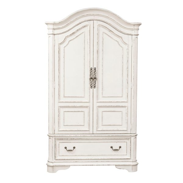 Magnolia Manor - Armoire - White Online Hot Sale