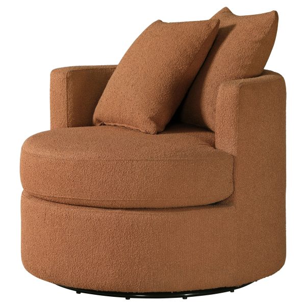 Debbie - Upholstered Swivel Accent Chair Discount