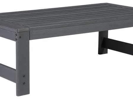 Amora - Charcoal Gray - Rectangular Cocktail Table For Discount