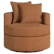 Debbie - Upholstered Swivel Accent Chair Discount