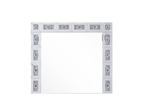 Noralie - Wall Decor - Mirrored & Faux Diamonds - 28  Hot on Sale