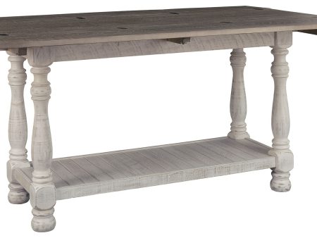 Havalance - Gray   White - Flip Top Sofa Table Online Hot Sale