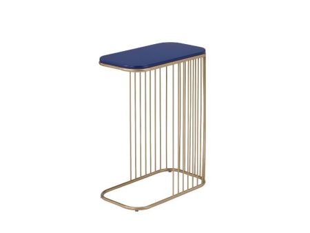 Aviena - Accent Table - Blue & Gold Finish Supply