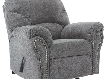 Allmaxx - Pewter - Rocker Recliner Fashion