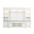 Magnolia Manor - Entertainment Center With Piers - White For Discount