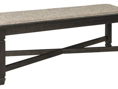 Tyler - Black   Grayish Brown - Upholstered Bench Sale