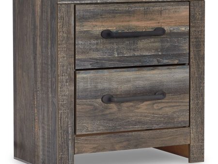 Drystan - Brown   Beige - Two Drawer Night Stand Online now