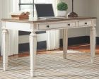 Realyn - White   Brown - Home Office Lift Top Desk For Cheap