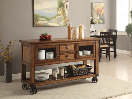 Kadri - Kitchen Cart - Distressed Chestnut Supply