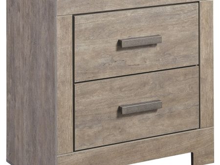 Culverbach - Gray - Two Drawer Night Stand For Sale