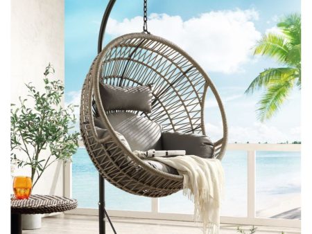 Vasant - Hanging Chair - Fabric & Rope For Sale