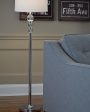 Joaquin - Clear   Chrome Finish - Crystal Floor Lamp For Discount