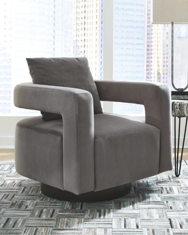 Alcoma - Otter - Swivel Accent Chair Online Sale