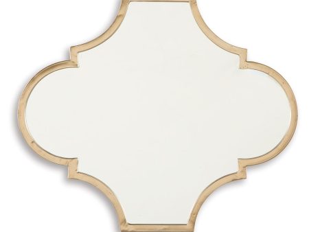 Callie - Gold Finish - Accent Mirror For Sale