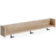 Oliah - Natural - Wall Mounted Coat Rack w Shelf Online