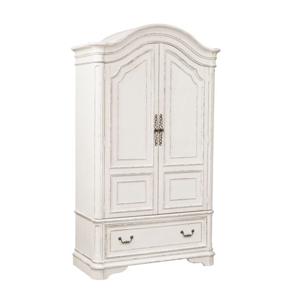 Magnolia Manor - Armoire - White Online Hot Sale