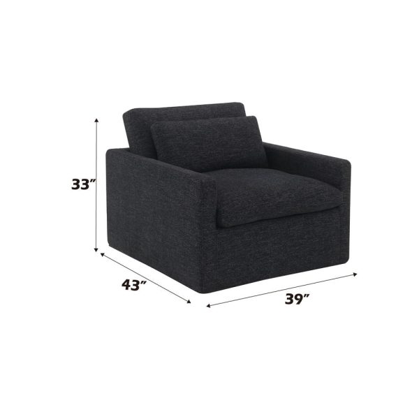 Frederick - Swivel Chair With Pillow Supply