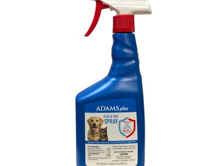 Adams Flea & Tick Spray 32 Oz Online now