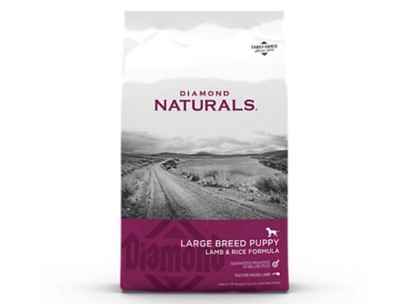 Diamond- Large Breed Puppy Lamb & Rice Formula 40lb (Magenta) For Discount