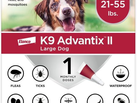 K9 Advantix- Large Dog (2 Monthly Doses) Online Hot Sale