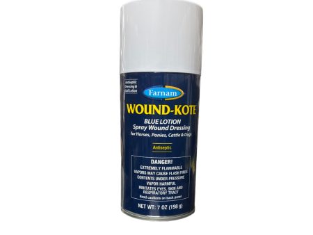 Farnam Wound-Kote Blue Lotion Spray Wound Dressing For Discount